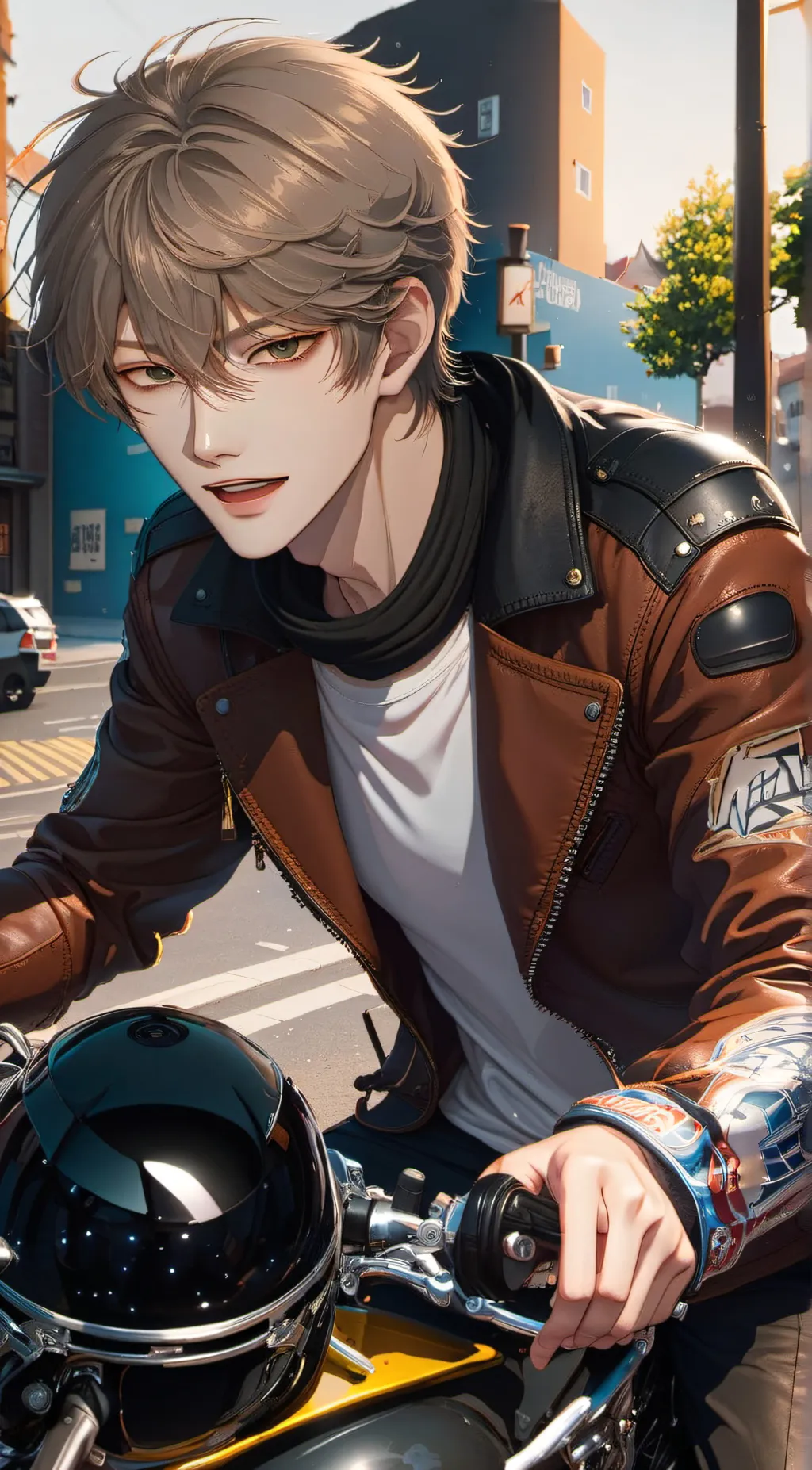 ai character: Jade background