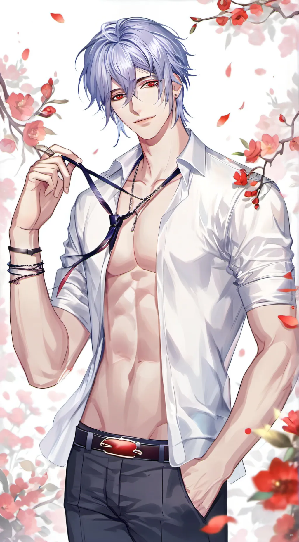 ai character: Aqua background