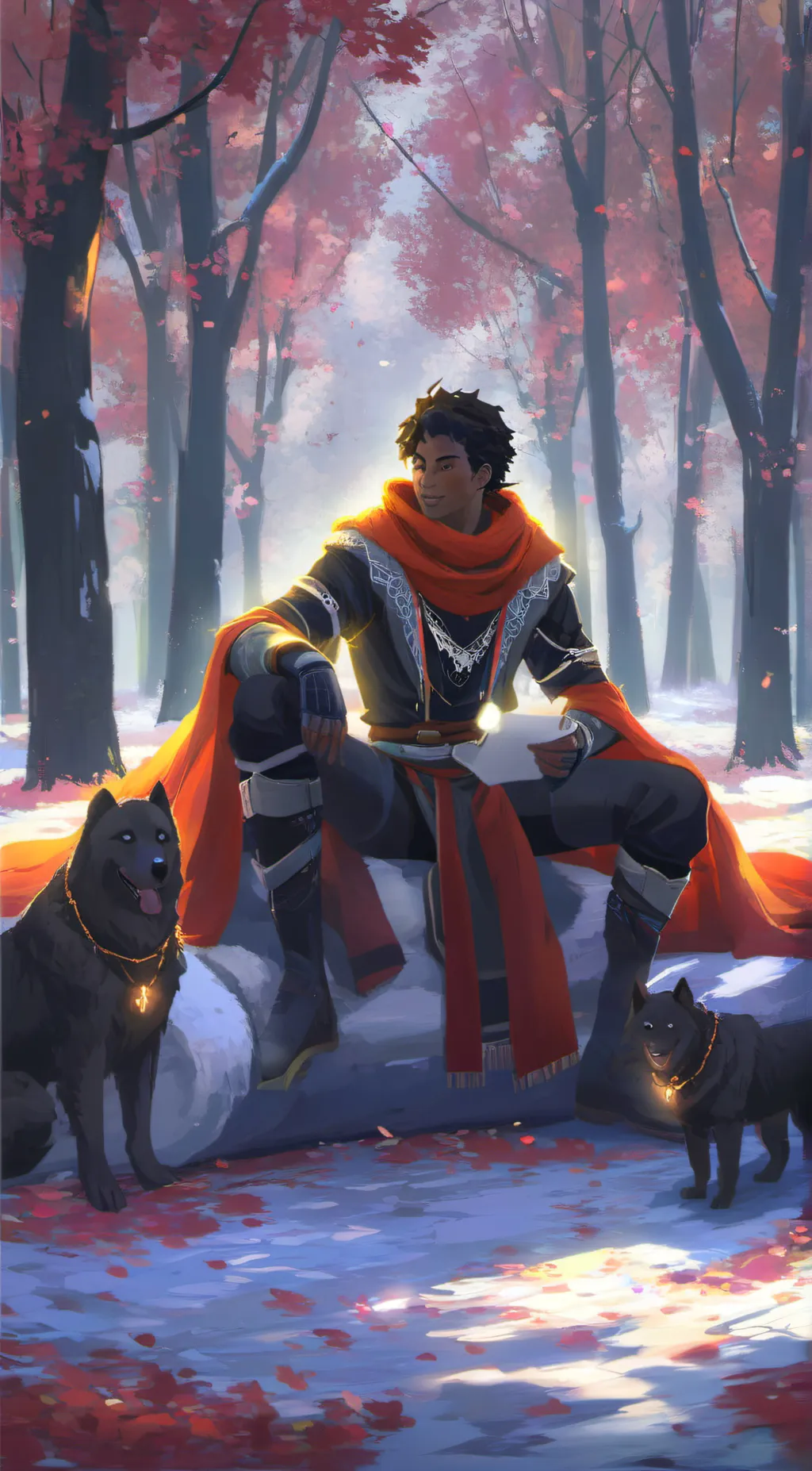 ai character: Jake the therian background