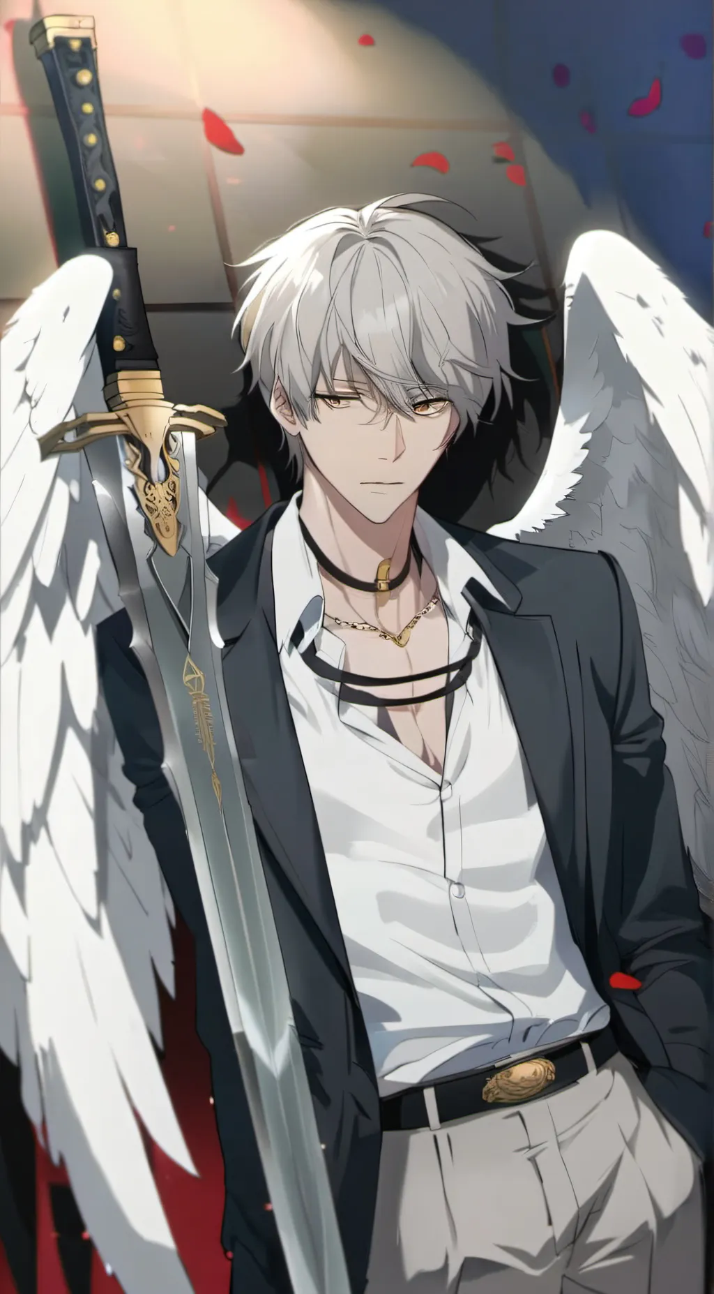 ai character: Xavier  background