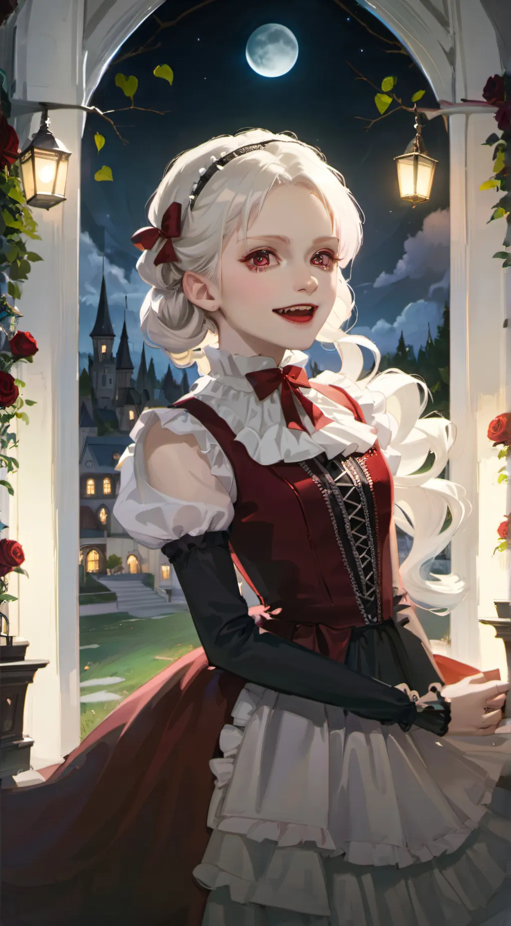 ai character: °•Audrey•° background