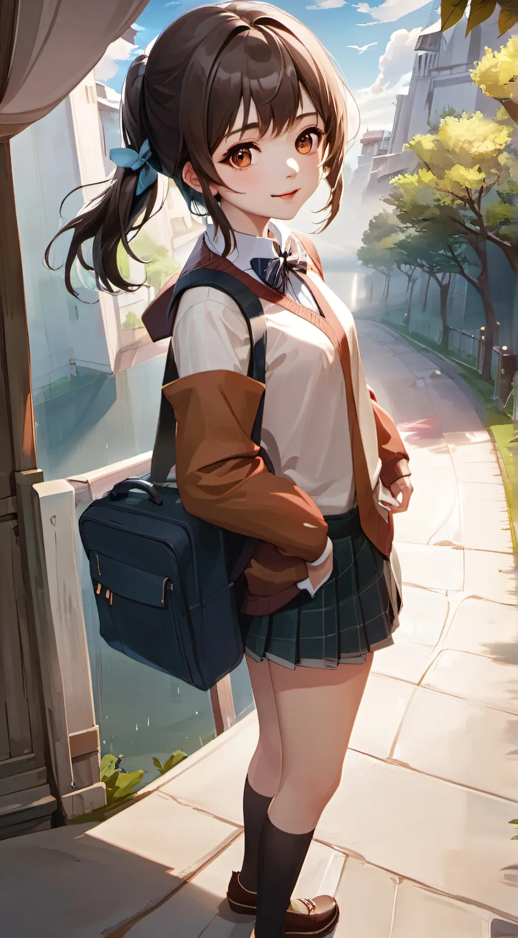 ai character: maria background