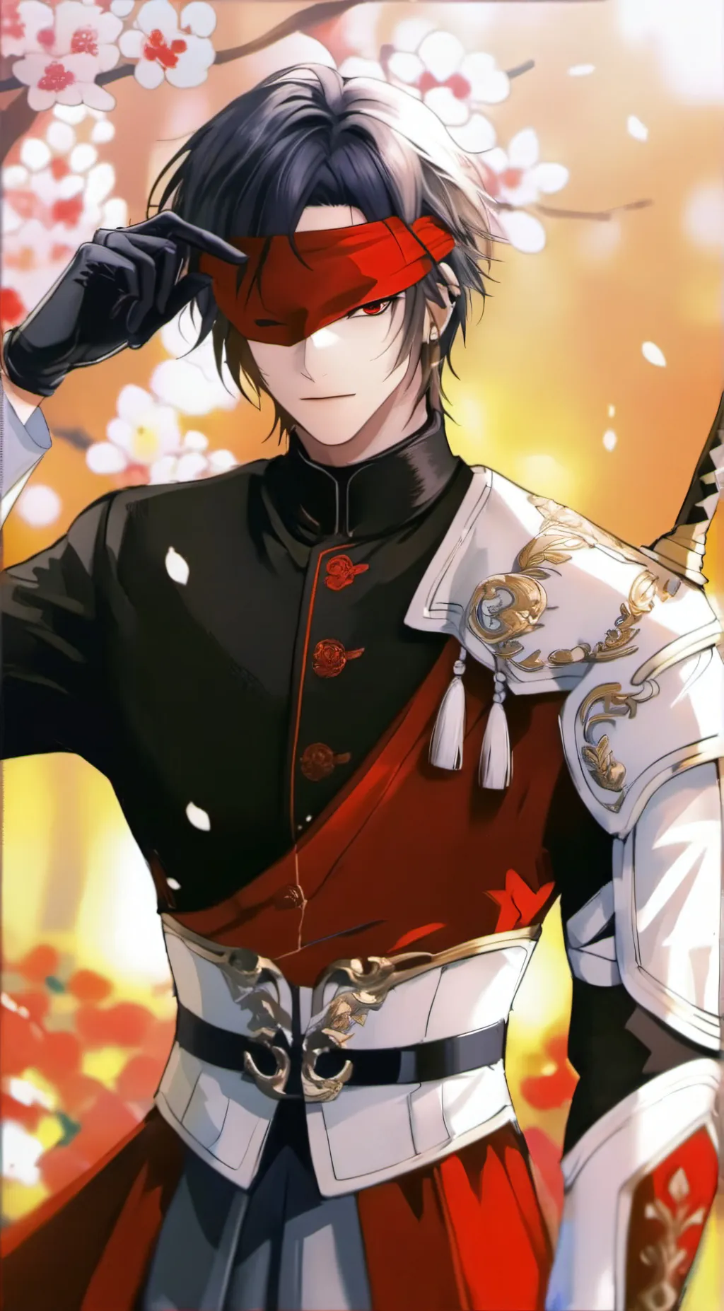 ai character: Crimson Thorn background