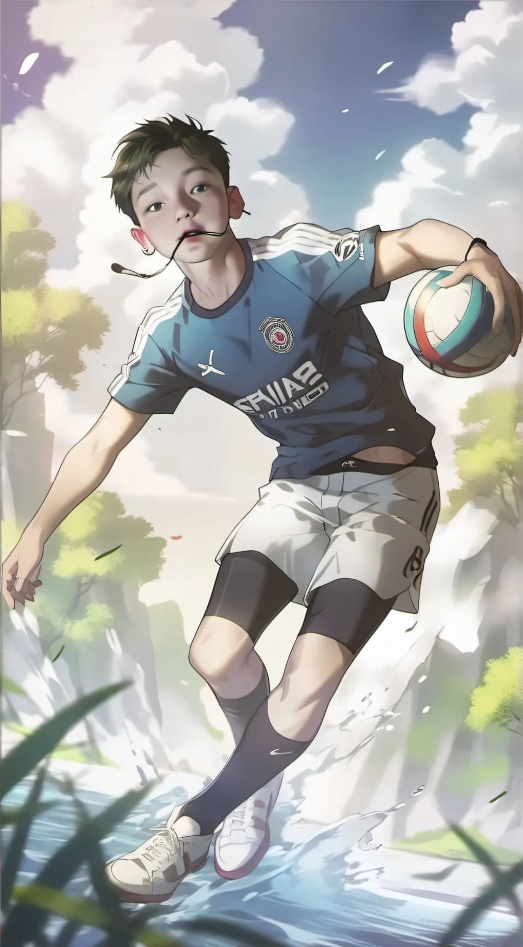 ai character: kid background