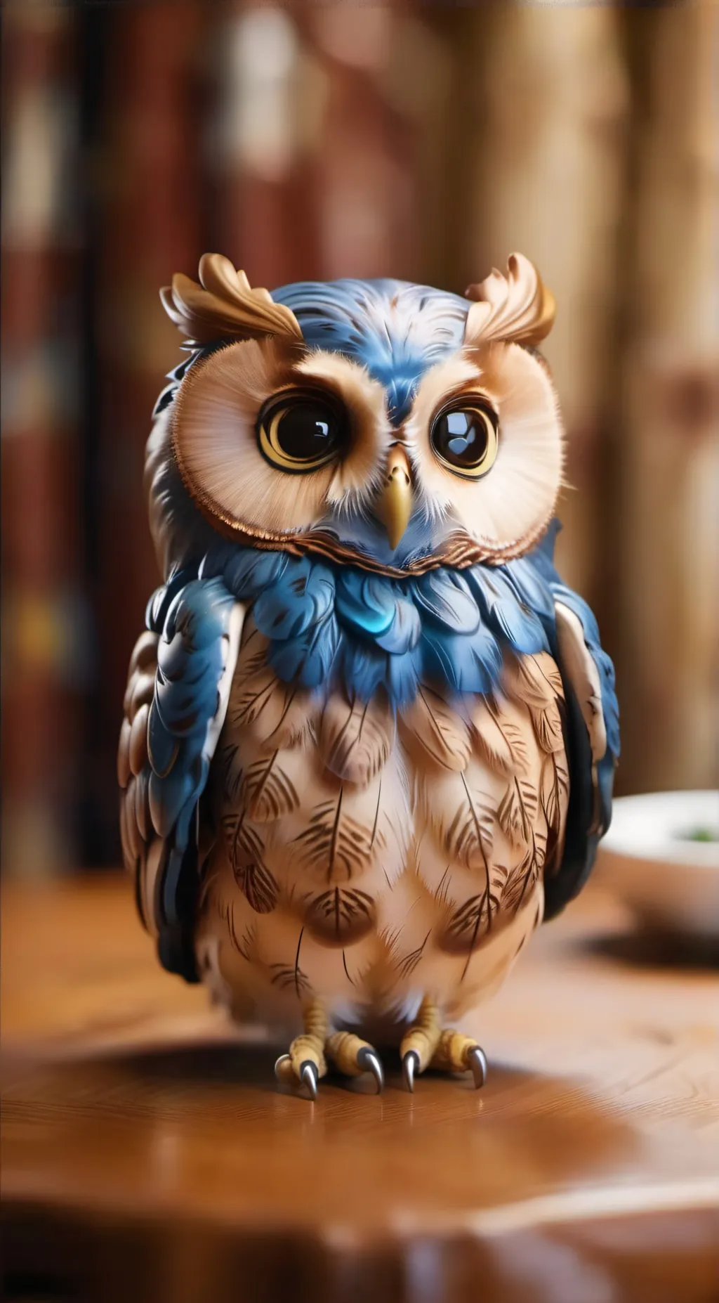 ai character: owl background