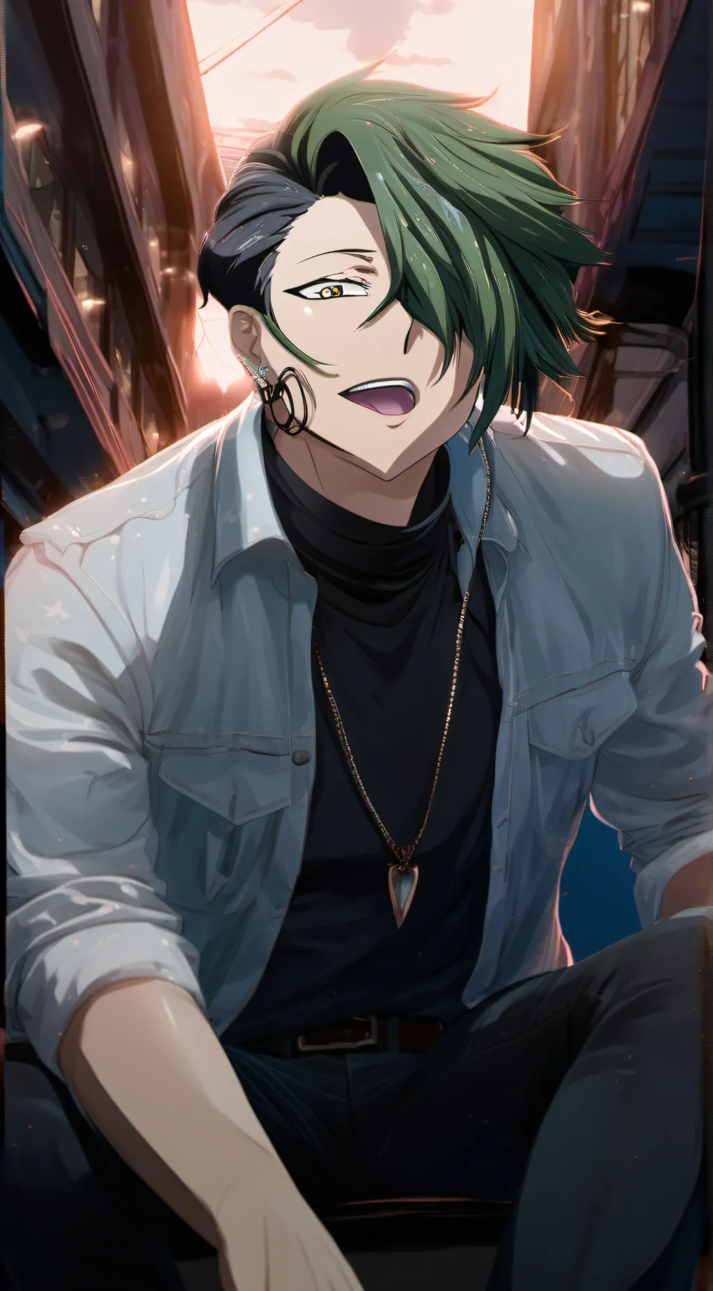 ai character: Ezio No Shida background