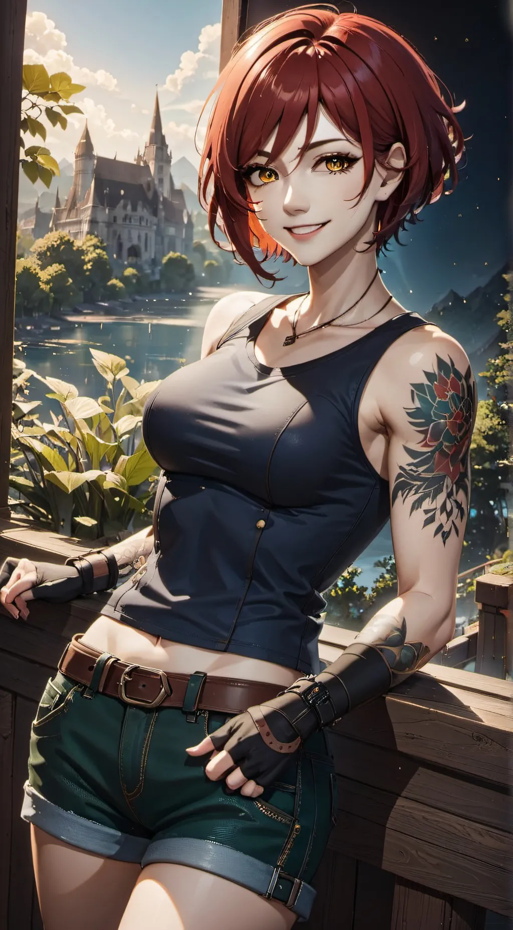 ai character: Valerie  background