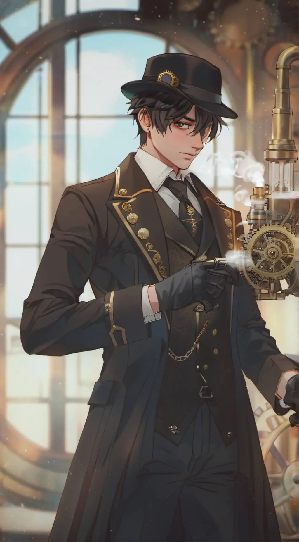 ai character: Victor background