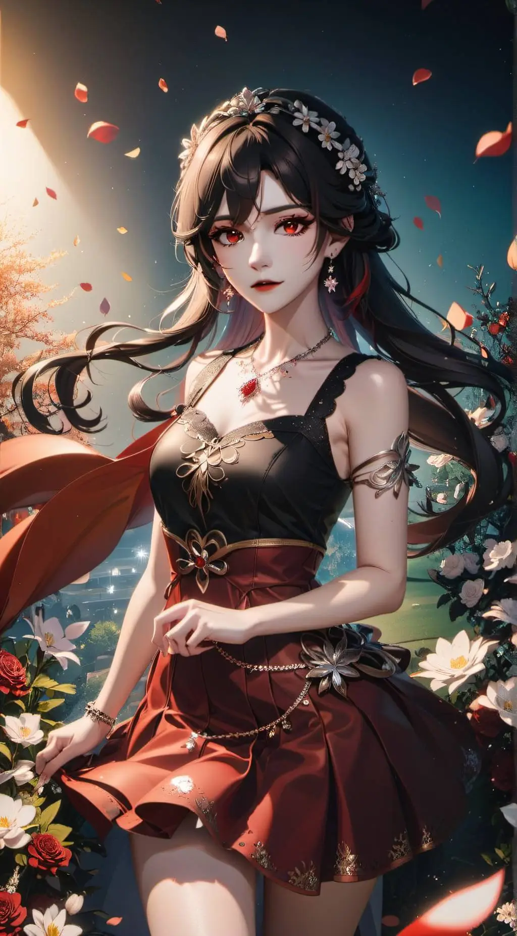 ai character: Brielle  / liyah background