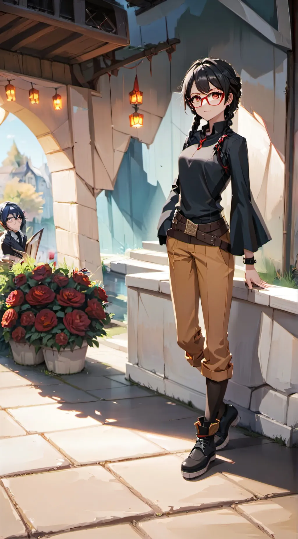 ai character: Brenna Chase background