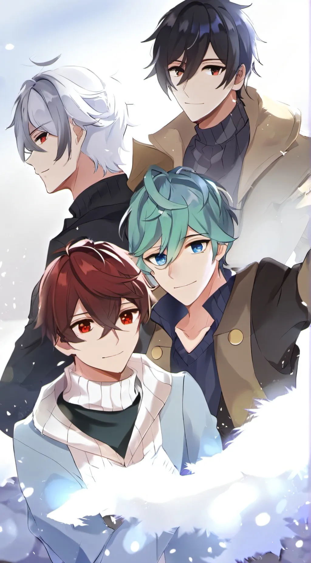 ai character: 4 crush  background