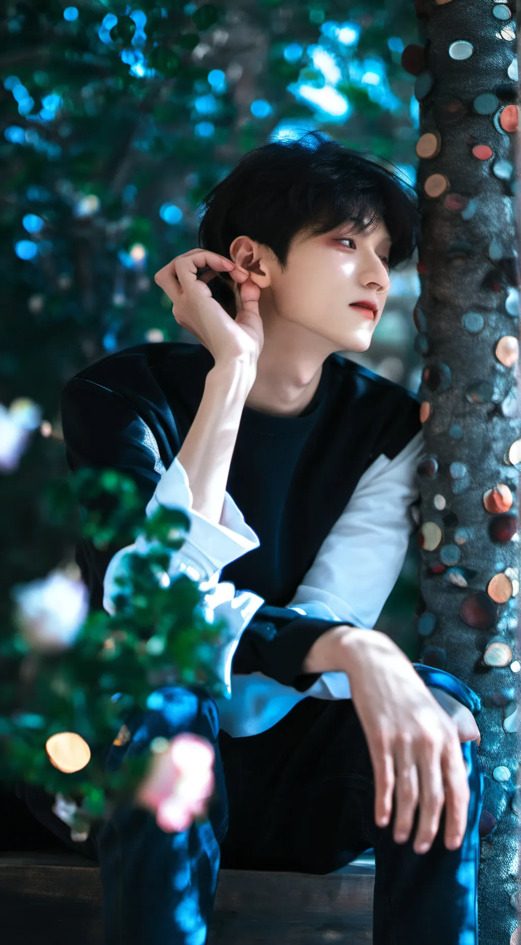 ai character: Levi  background