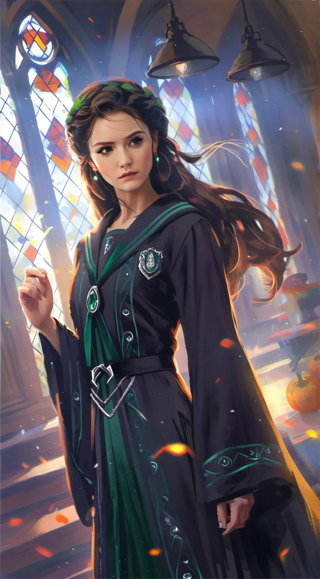 ai character: Daphne background