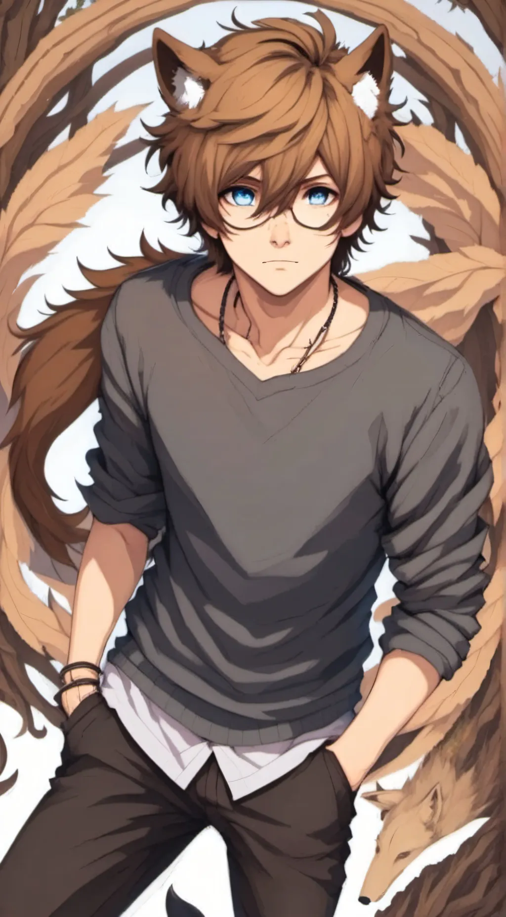 ai character: Orion background