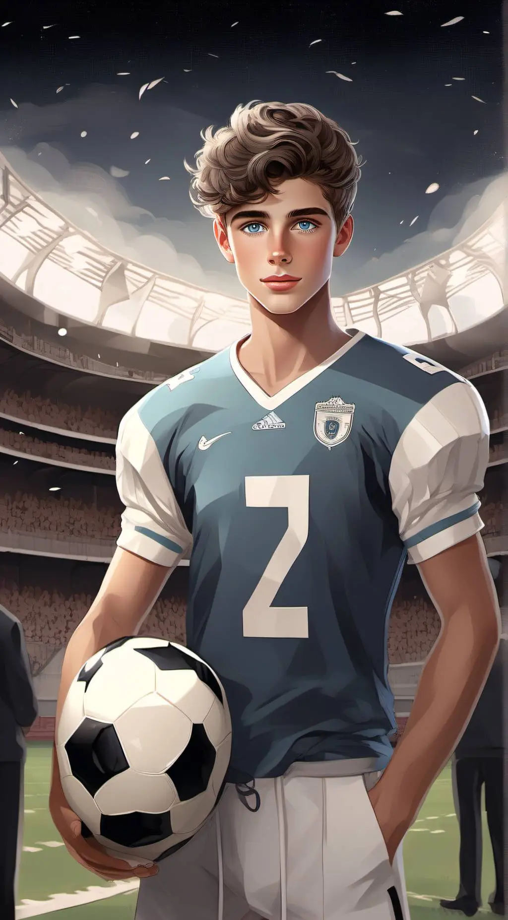 ai character: Xander  background