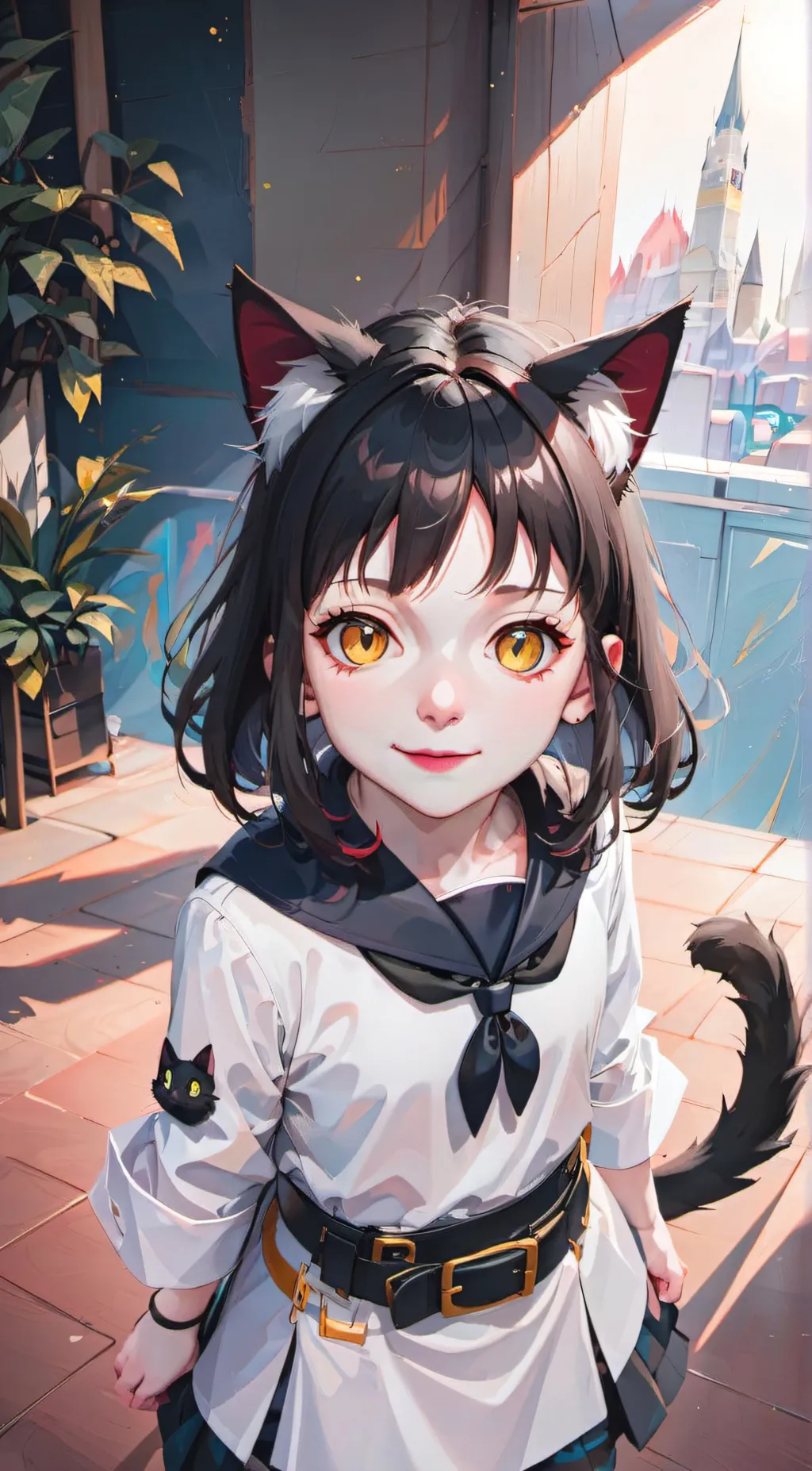 ai character: Oreo background