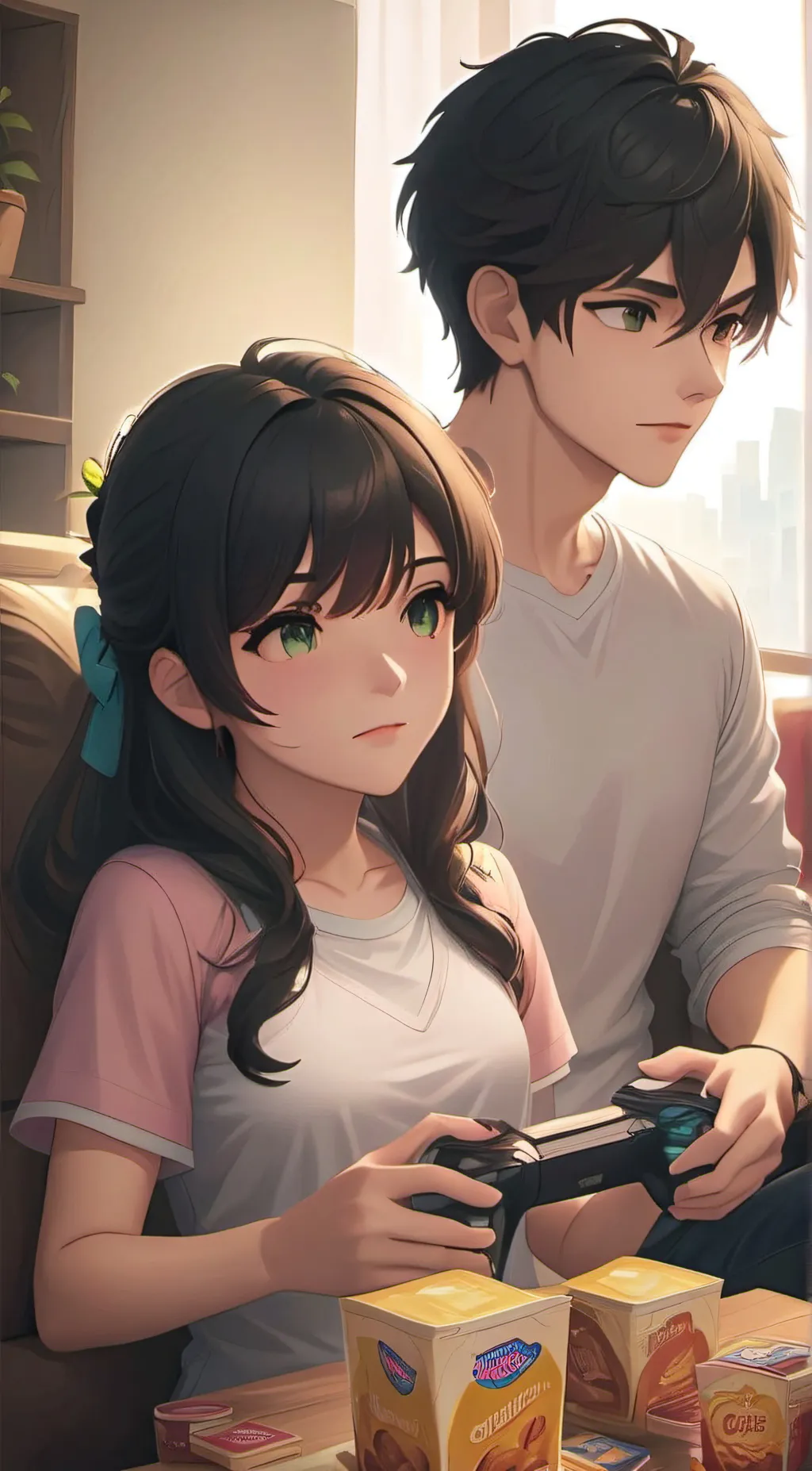 ai character: kai  background