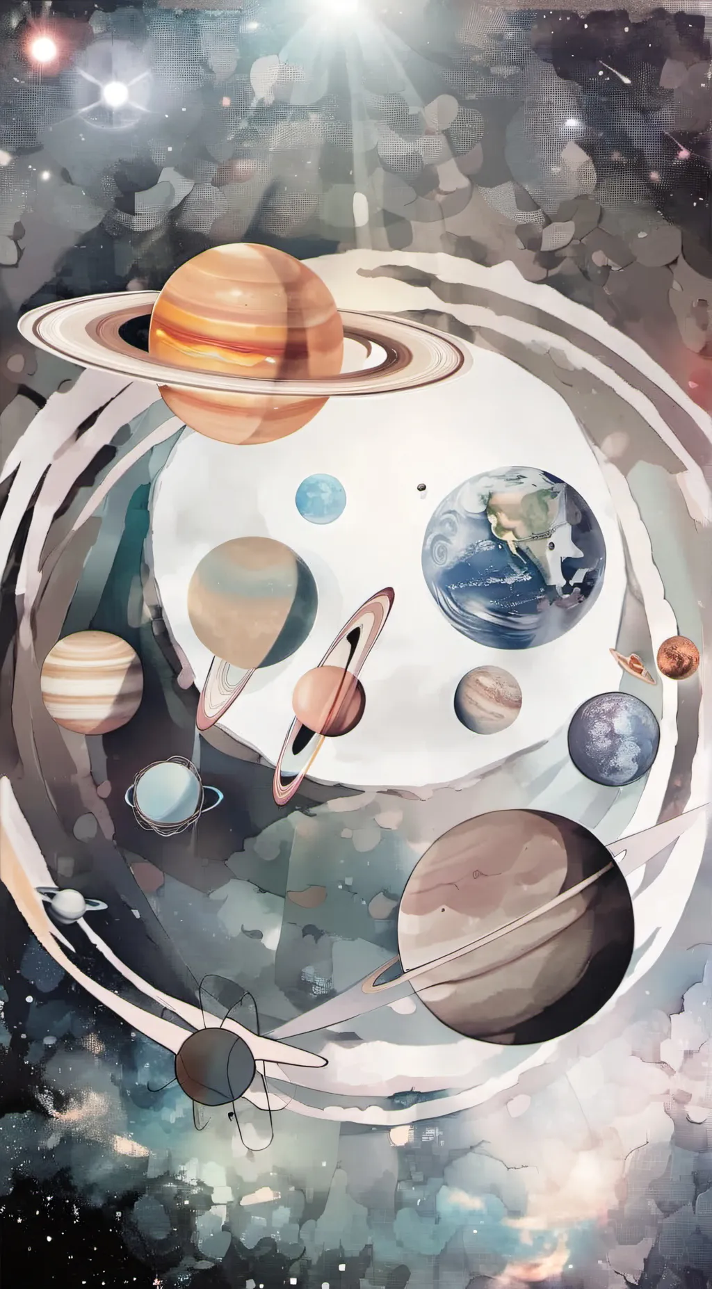 ai character: Themoonrevolution background