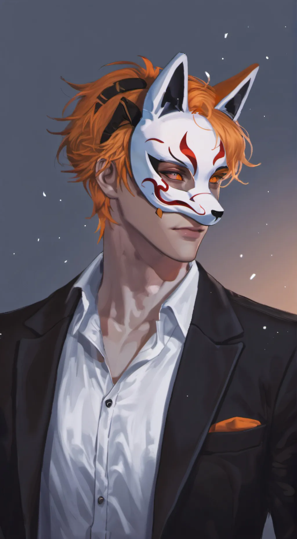 ai character: Fundy the furry background