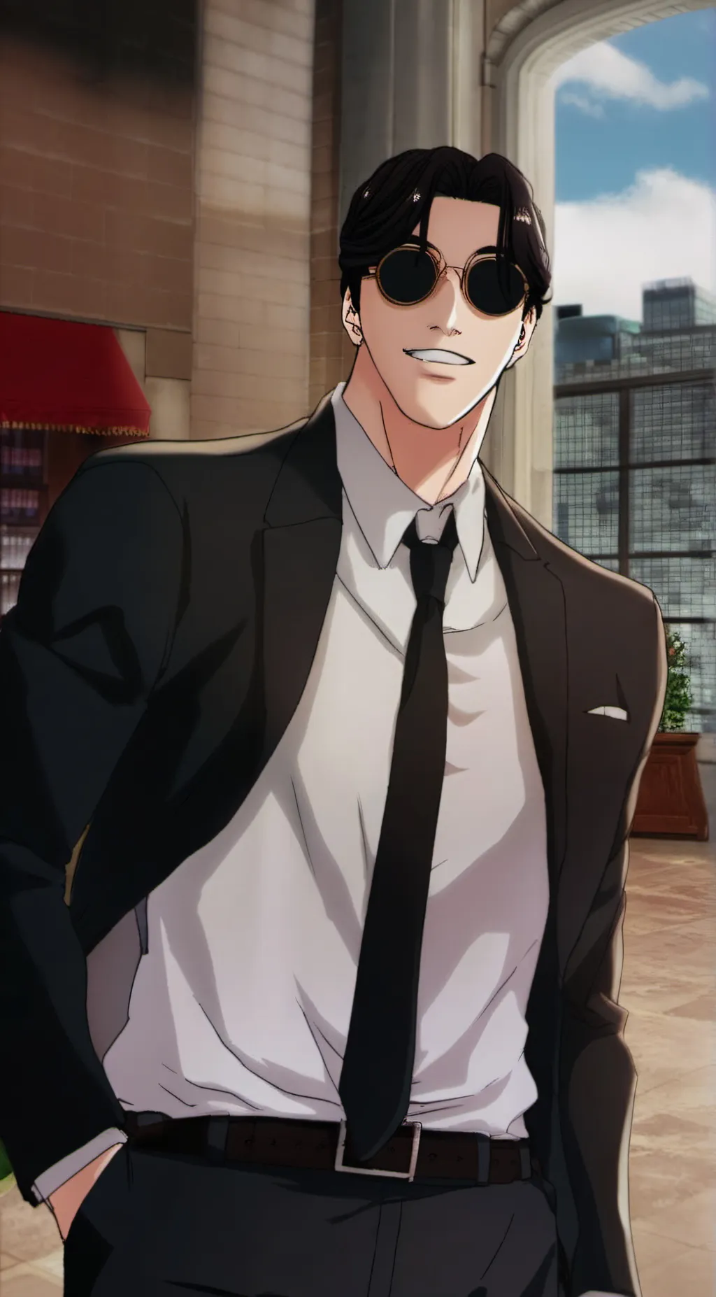 ai character: Alexander Hwang background