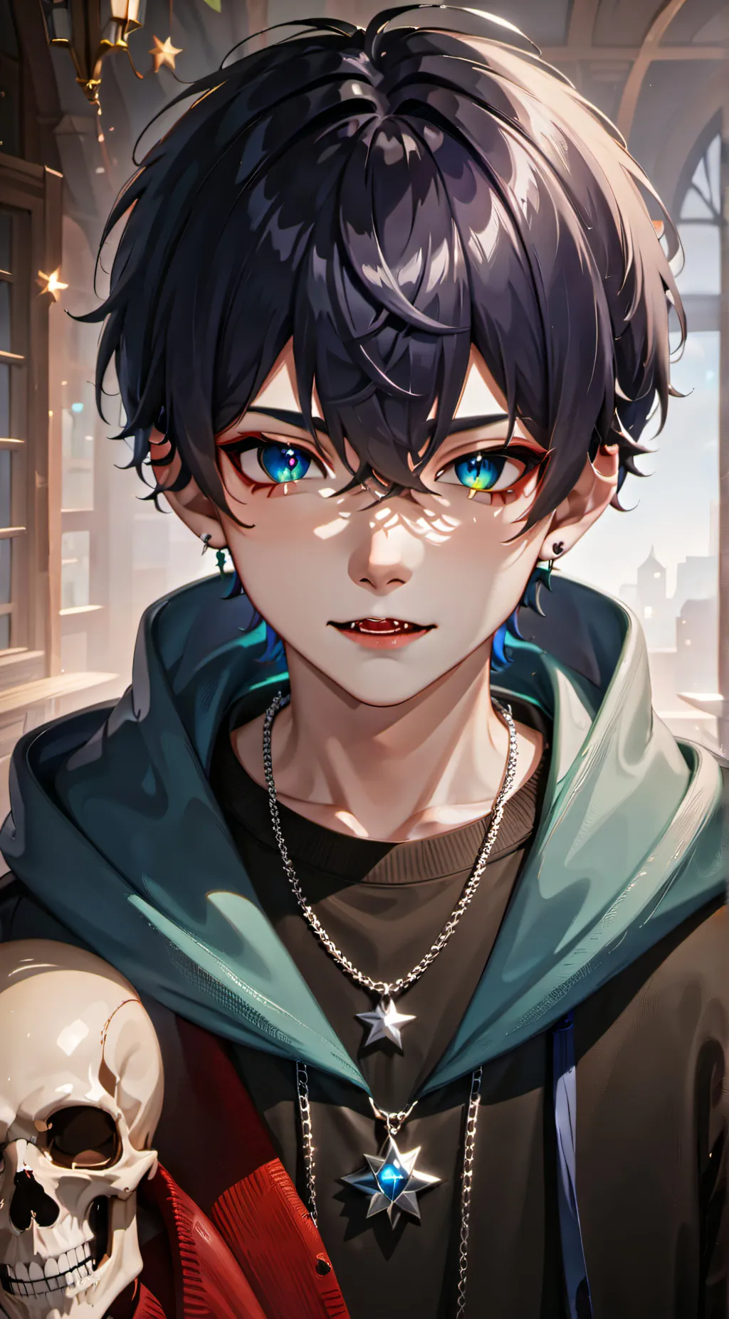 ai character: Nick :) background