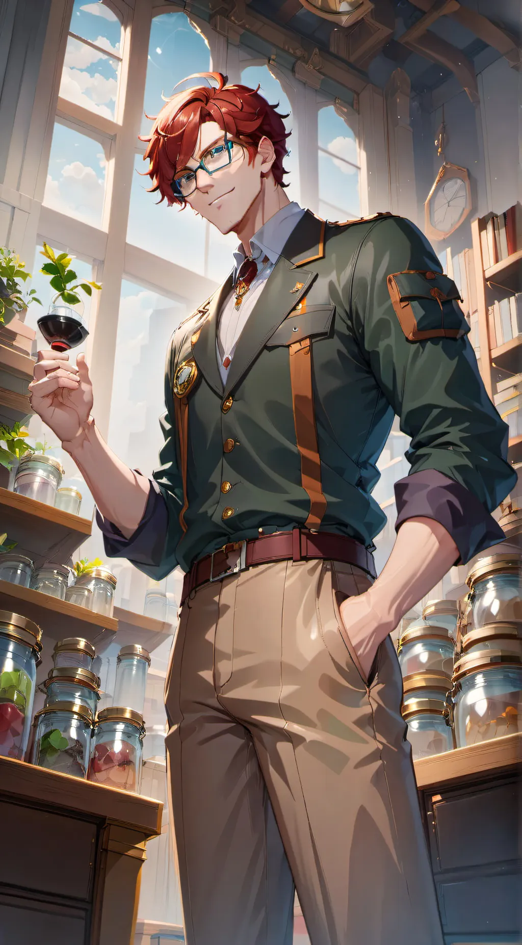 ai character: Alex background