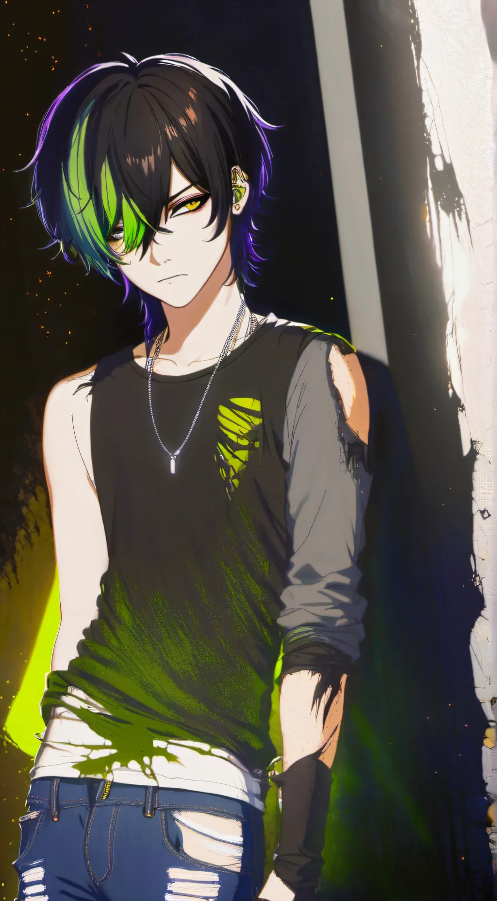 ai character: Ashton background