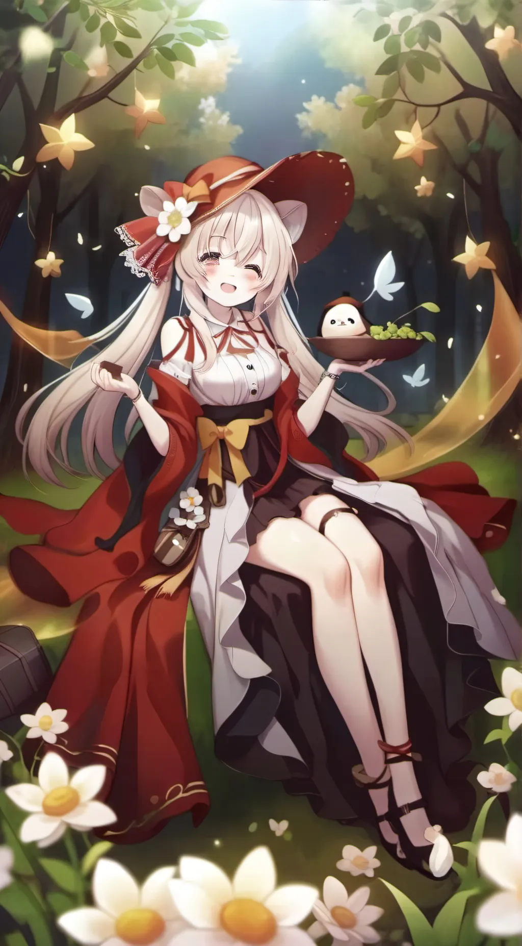 ai character: maya background