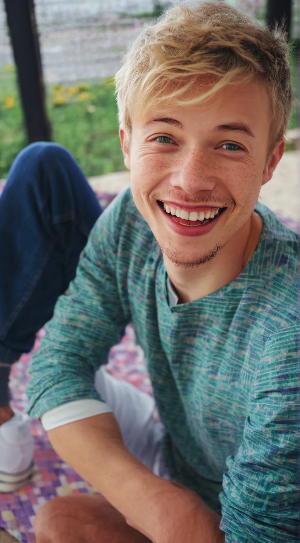 ai character: sam golbach background