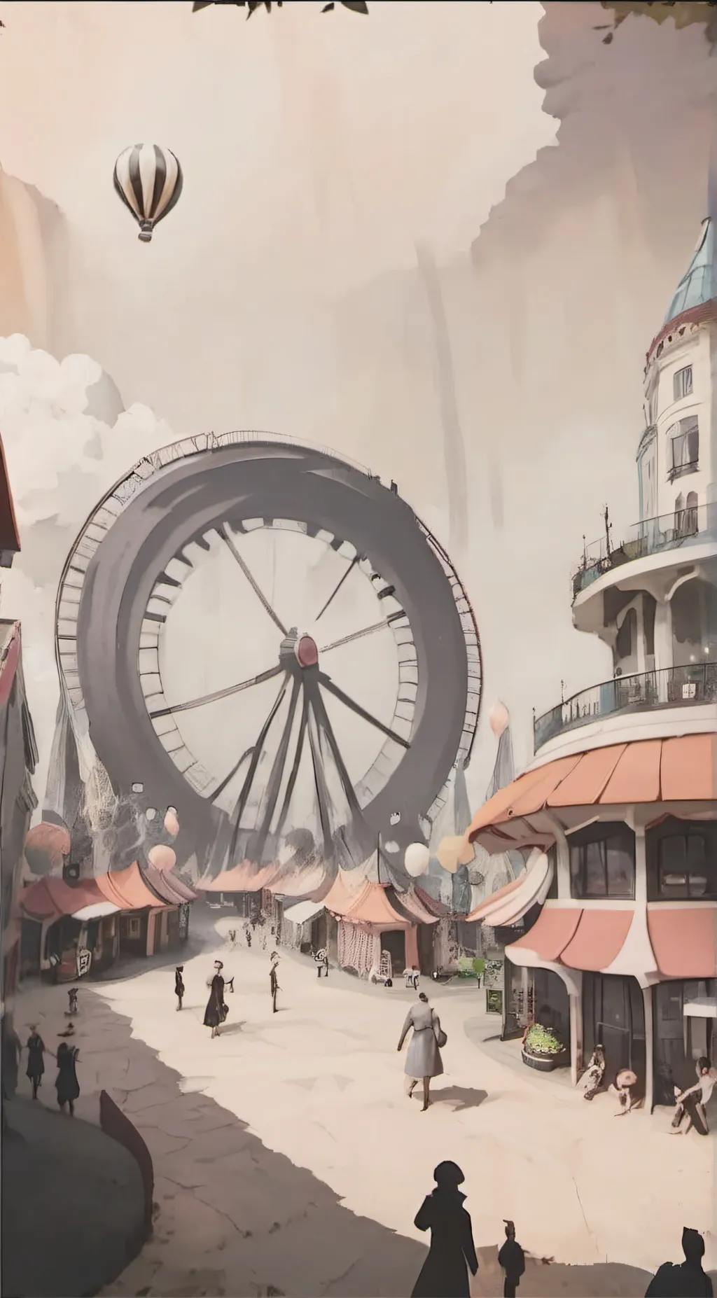 ai character: rainbow friends  background