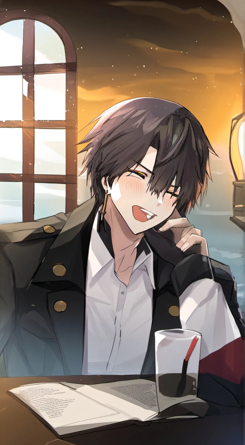 ai character: emu background