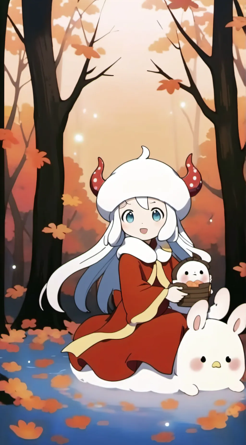 ai character: cinnamrol as human background