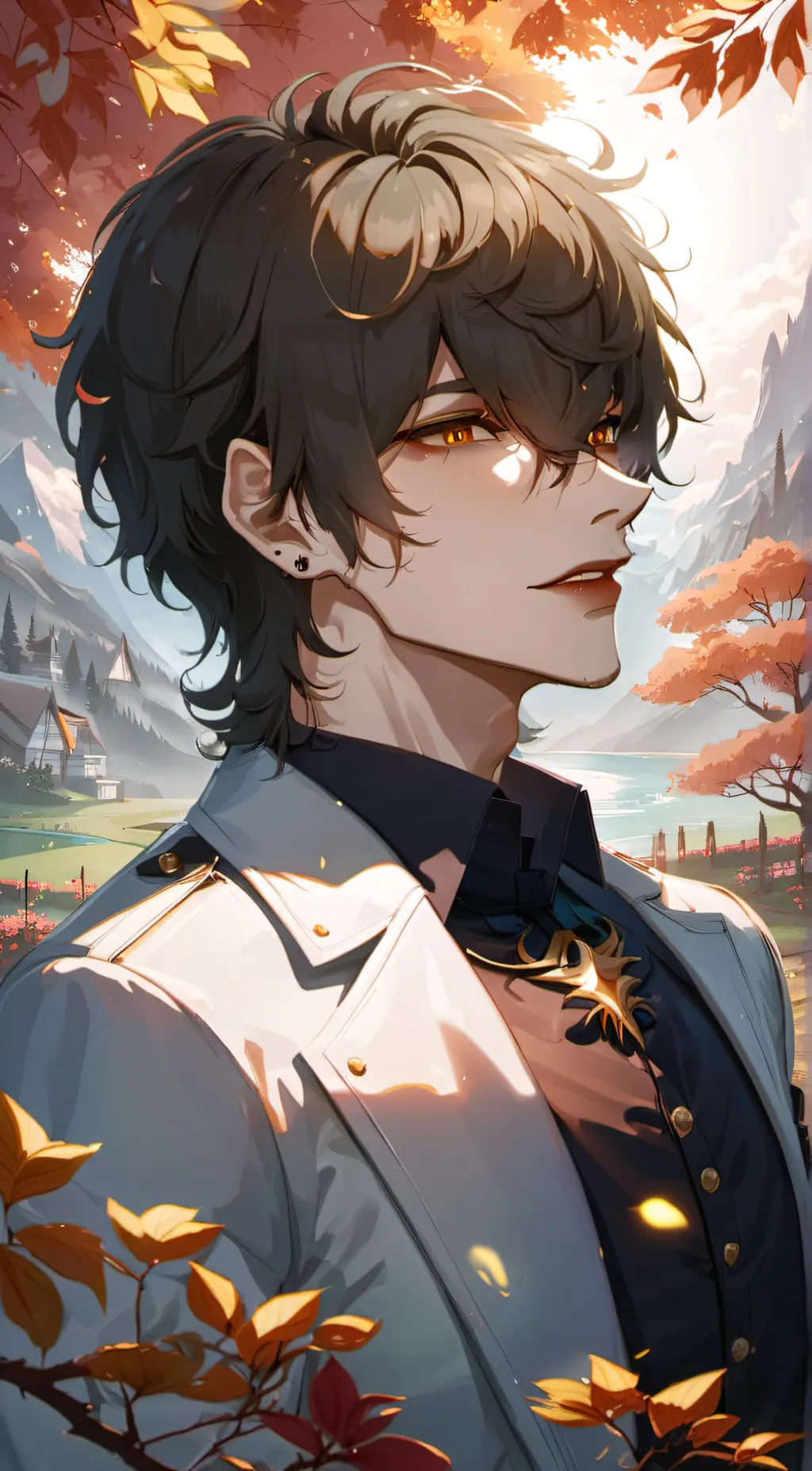 ai character: Zues background