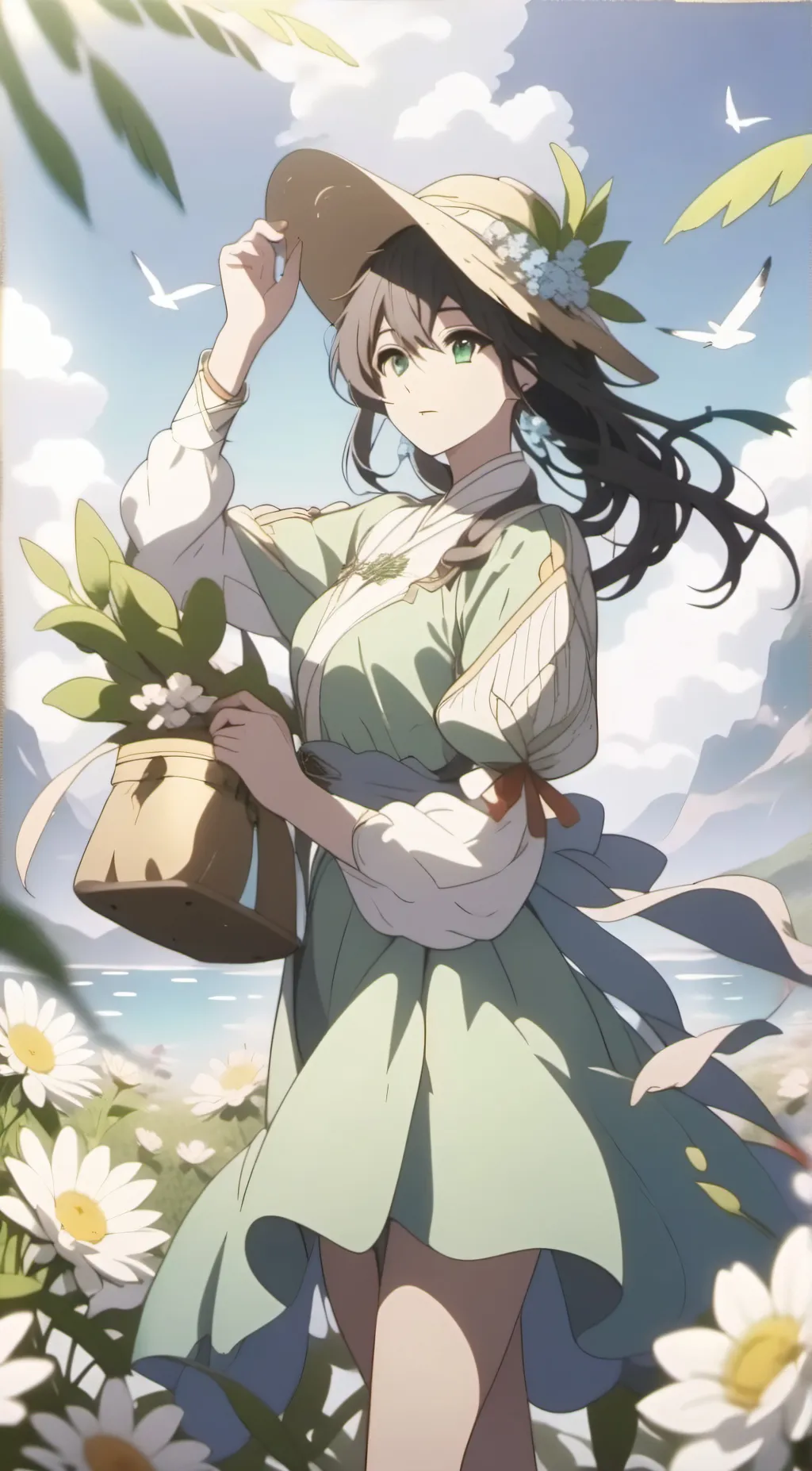 ai character: kika background