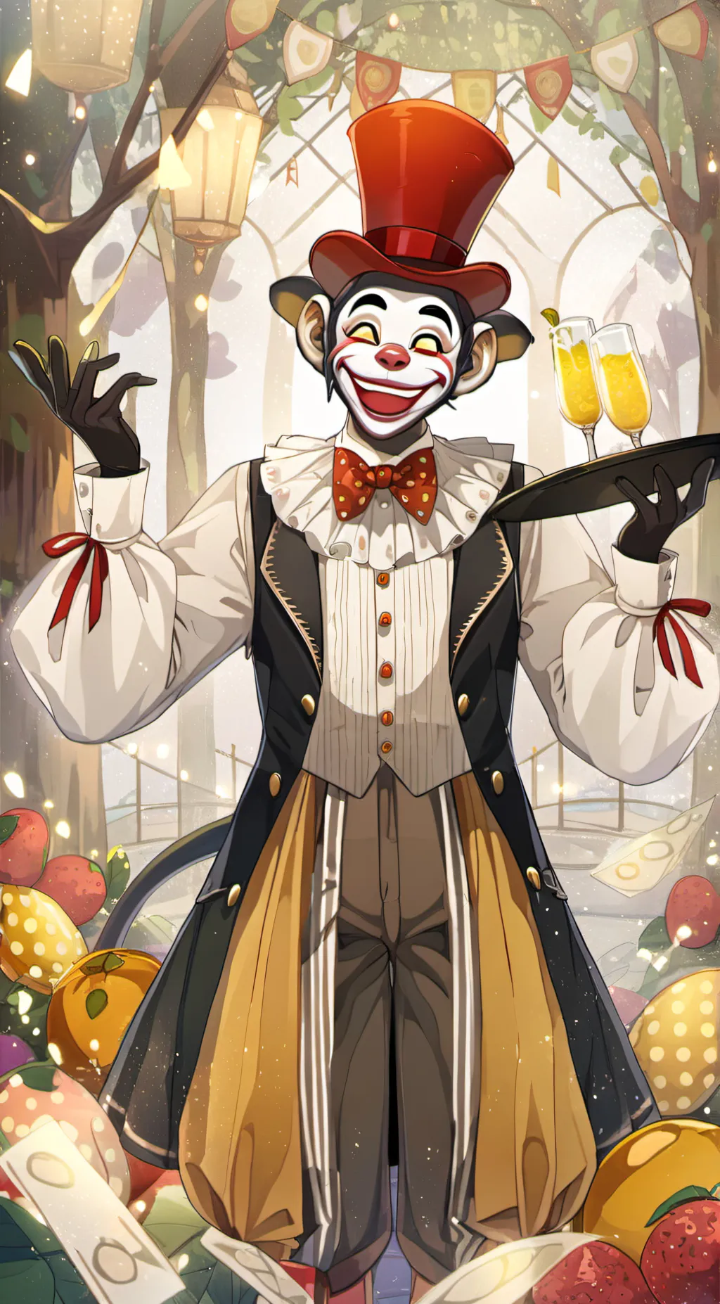 ai character: Silly background