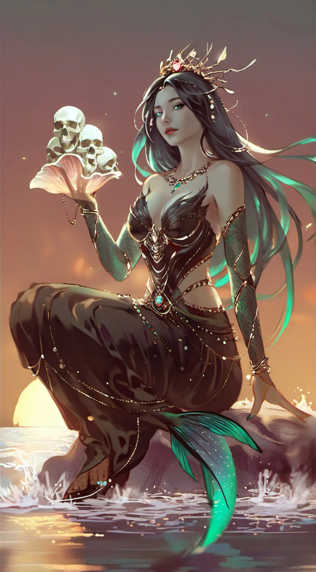 ai character: Mermistia  background