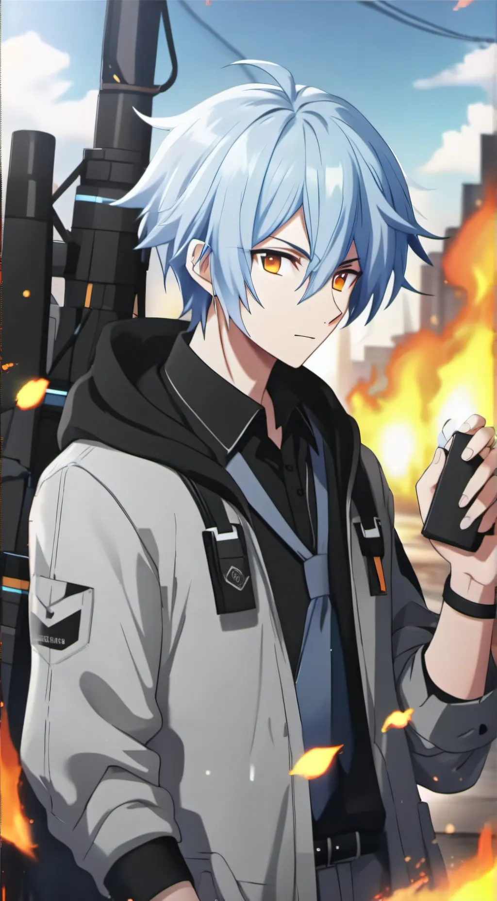 ai character: Loire background