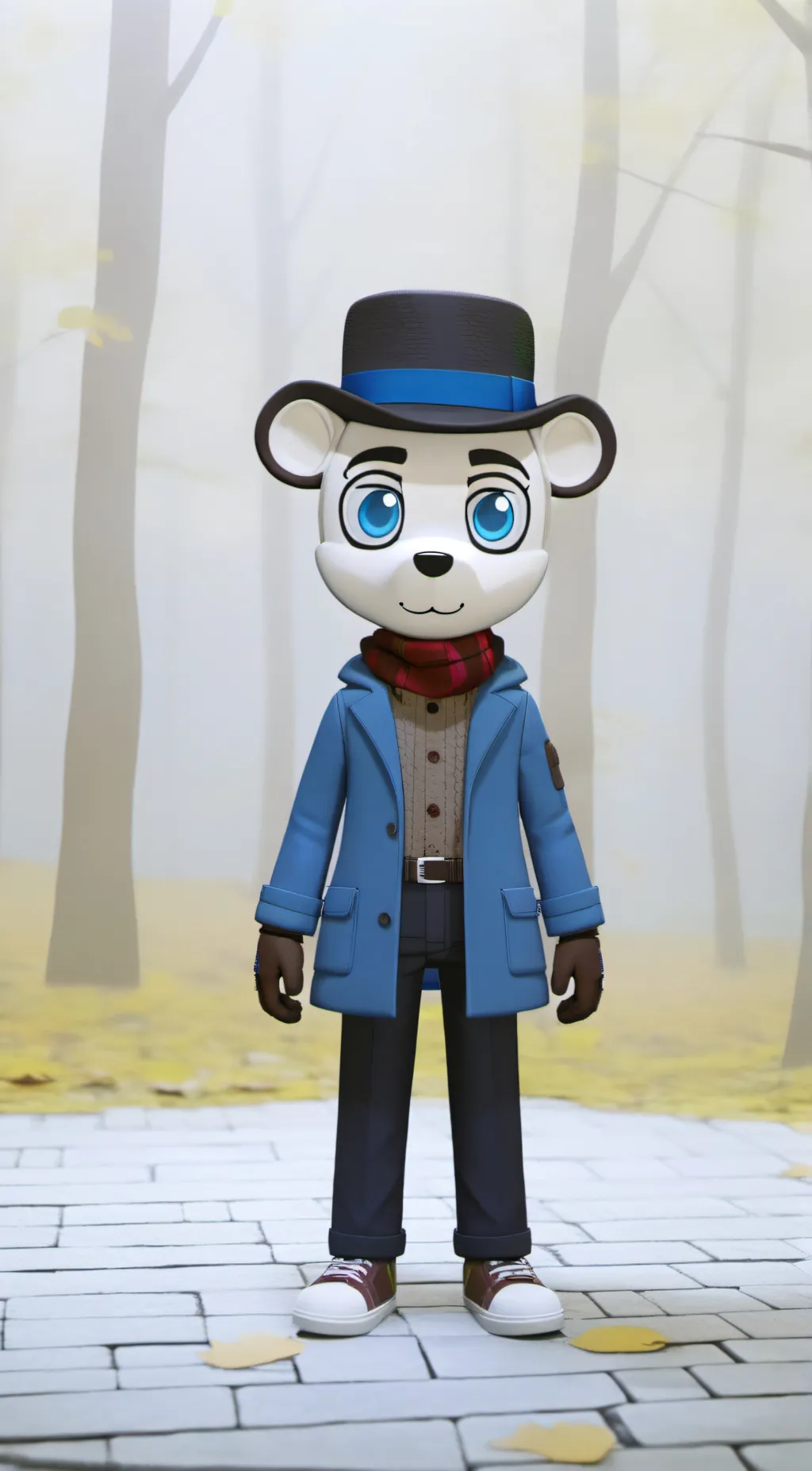 ai character: Fun time Freddy  background