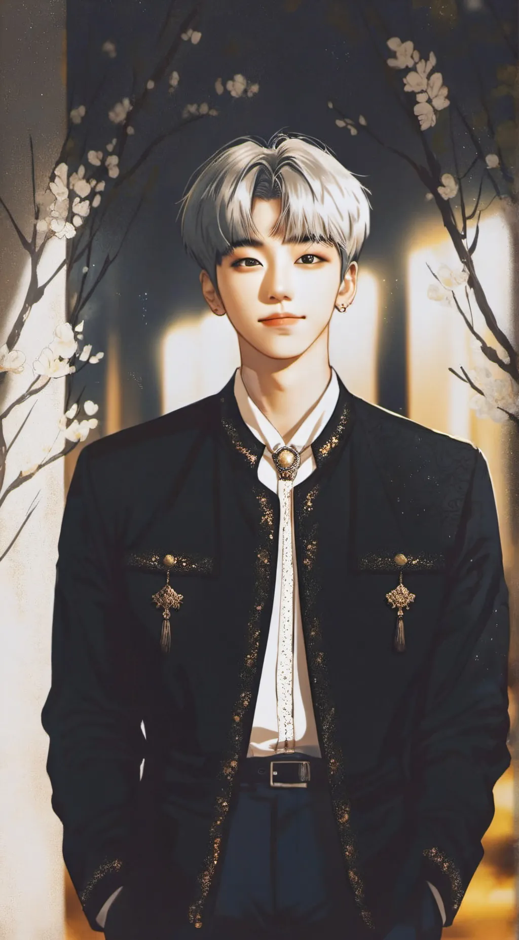 ai character: Kim Namjoon background