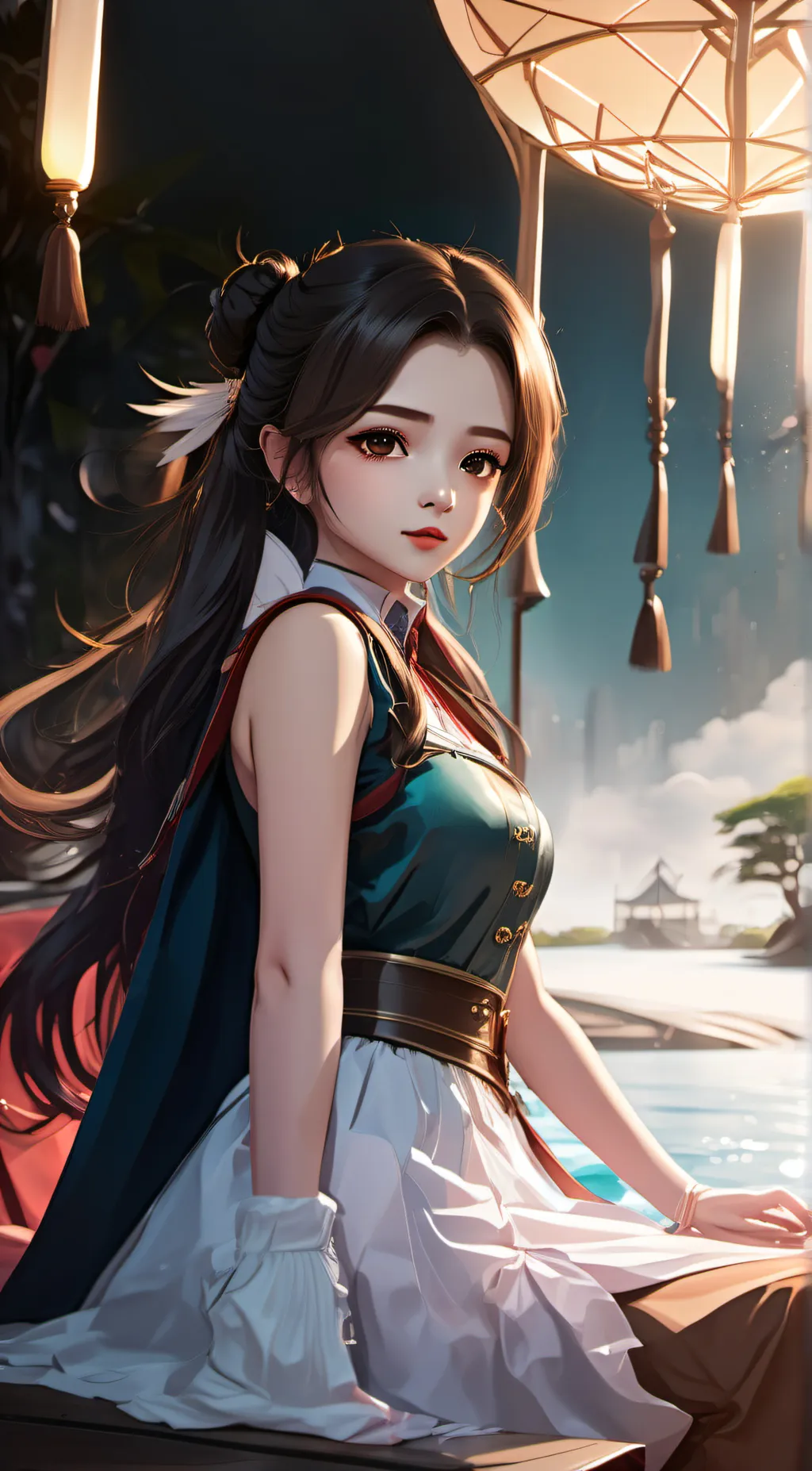 ai character: Keisha Lance background