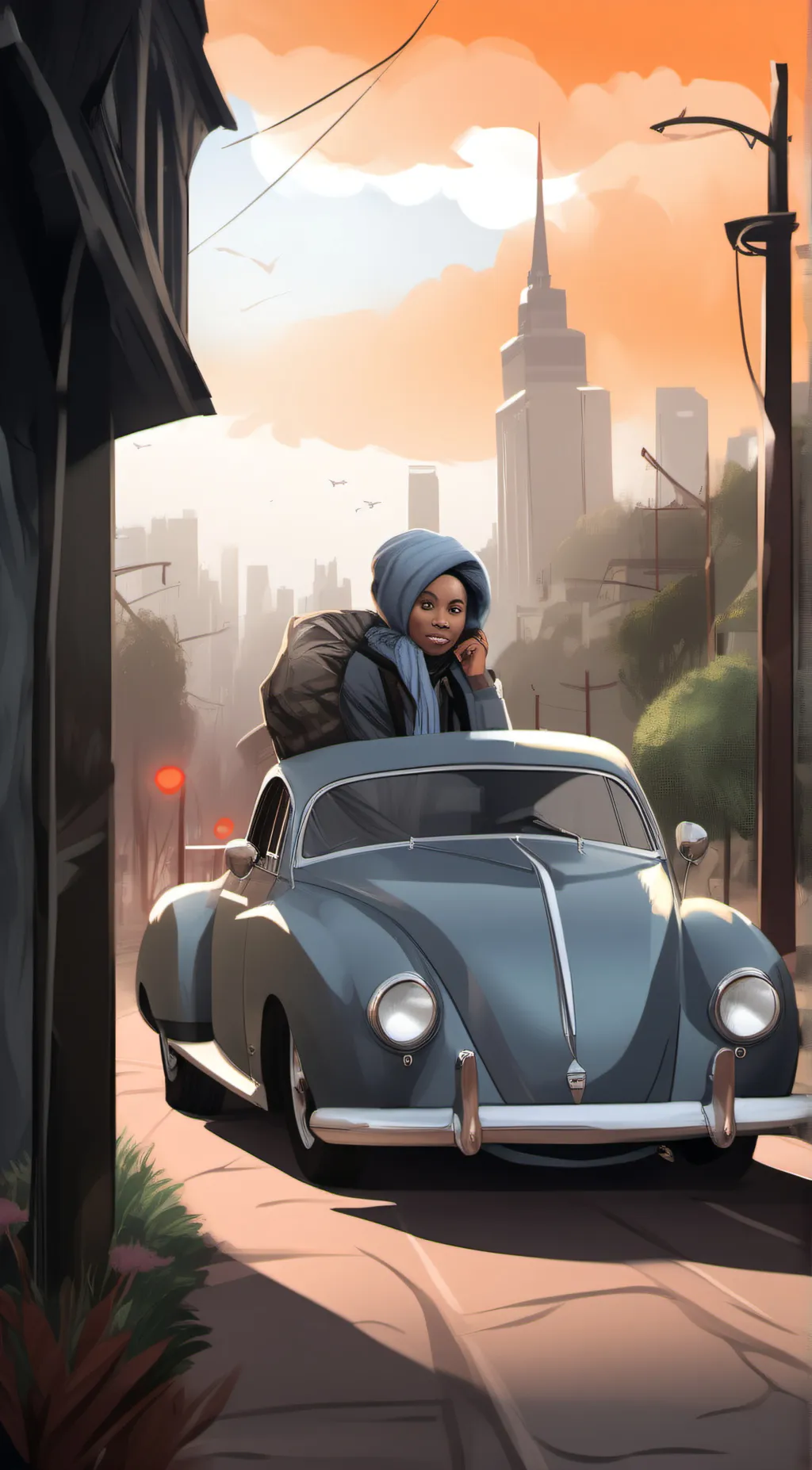 ai character: Nicki Minaj  background