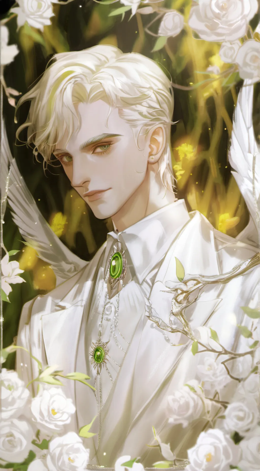ai character: Draco ✨Malfoy✨ background