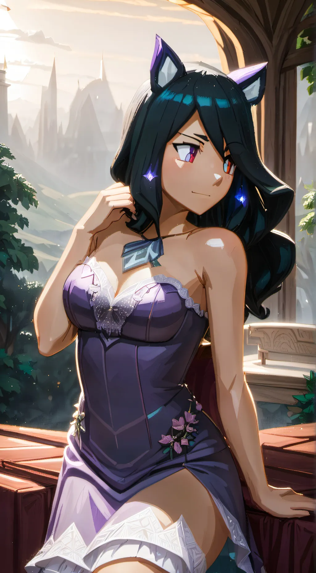 ai character: ♡~Aphmau~♡ background