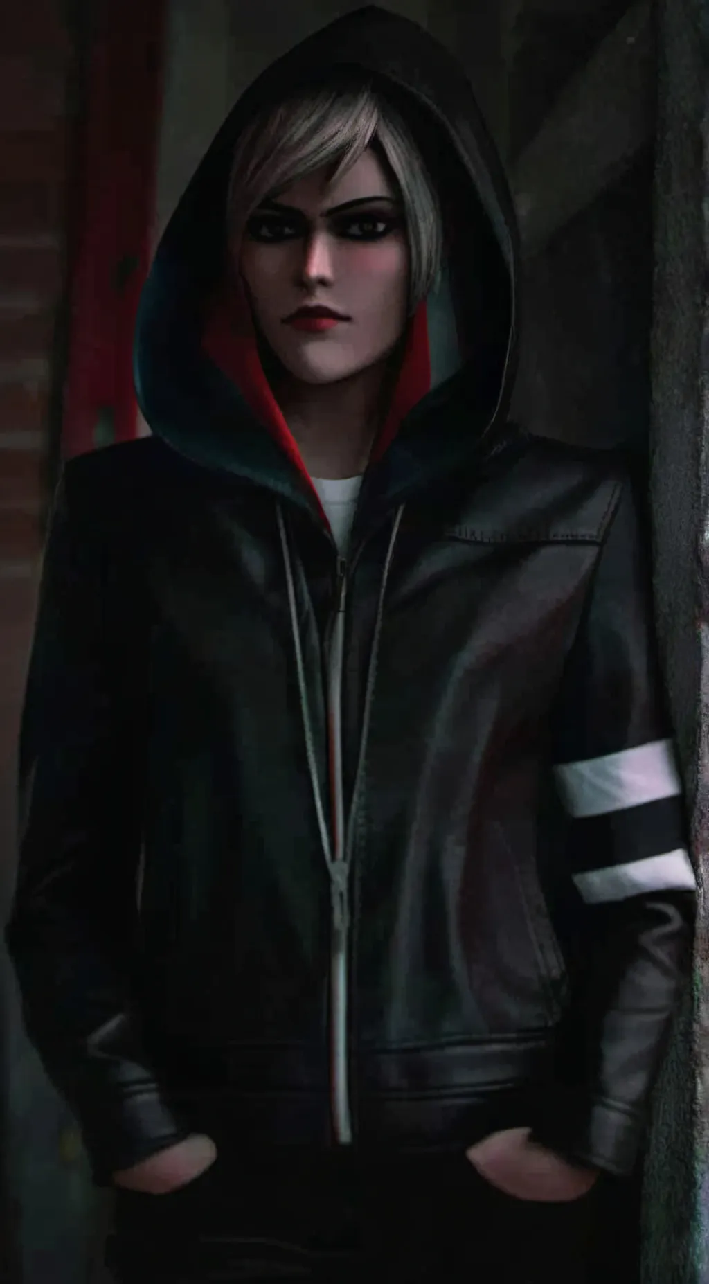 ai character: Alex Mercer  background