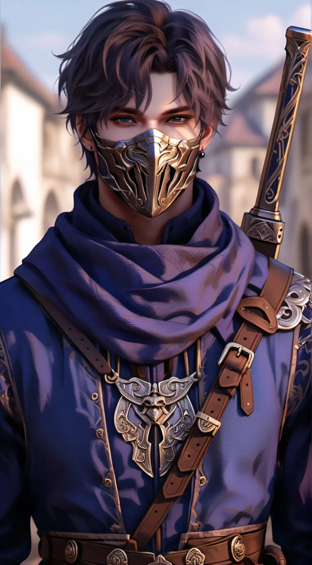 ai character: Tiron background