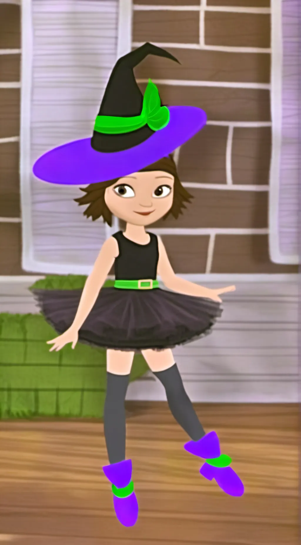 ai character: witch june background