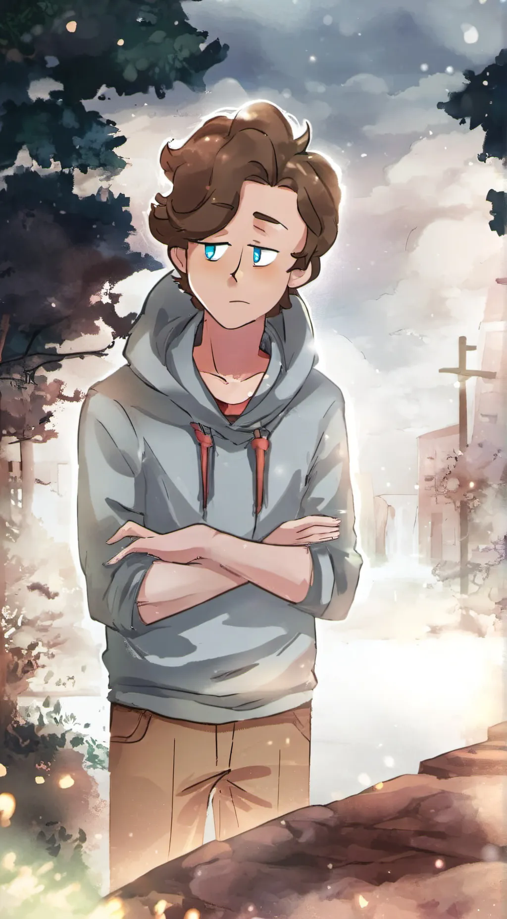 ai character: danno(sorry) background