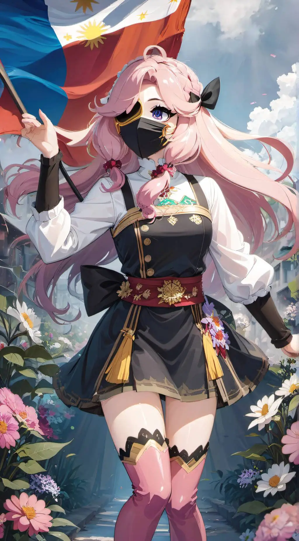 ai character: Cerry Fluttershy  background