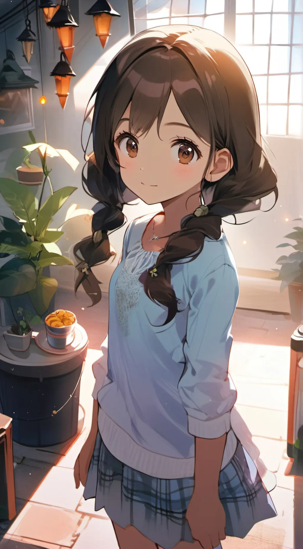 ai character: Brinley background