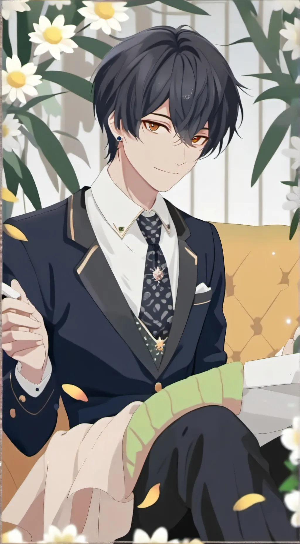 ai character: Mark background